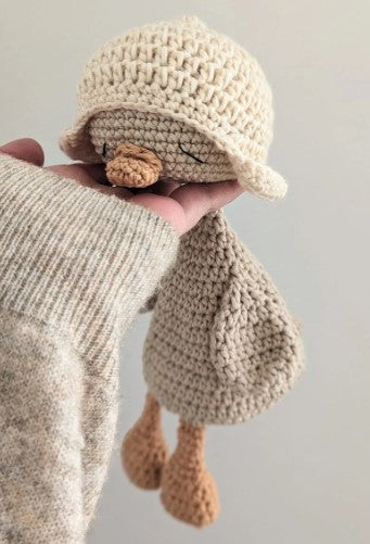 Duck Amigurumi Lovey Crochet Pattern – PDF Download