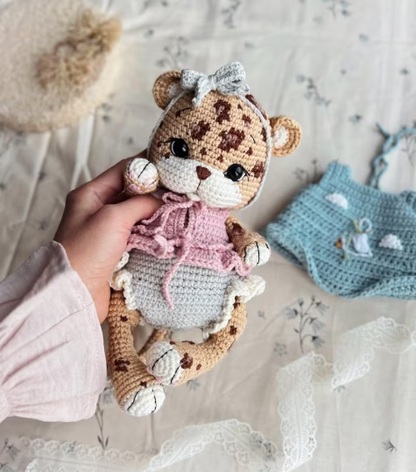 Baby Leopard Crochet Pattern Bundle – PDF Download