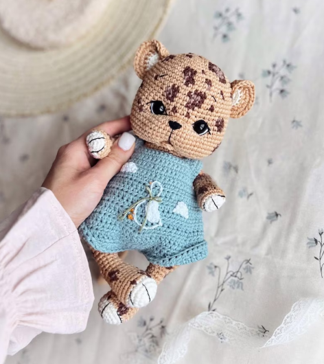 Baby Leopard Crochet Pattern Bundle – PDF Download