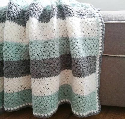 Dreamy Baby Blanket Crochet Pattern – PDF Download