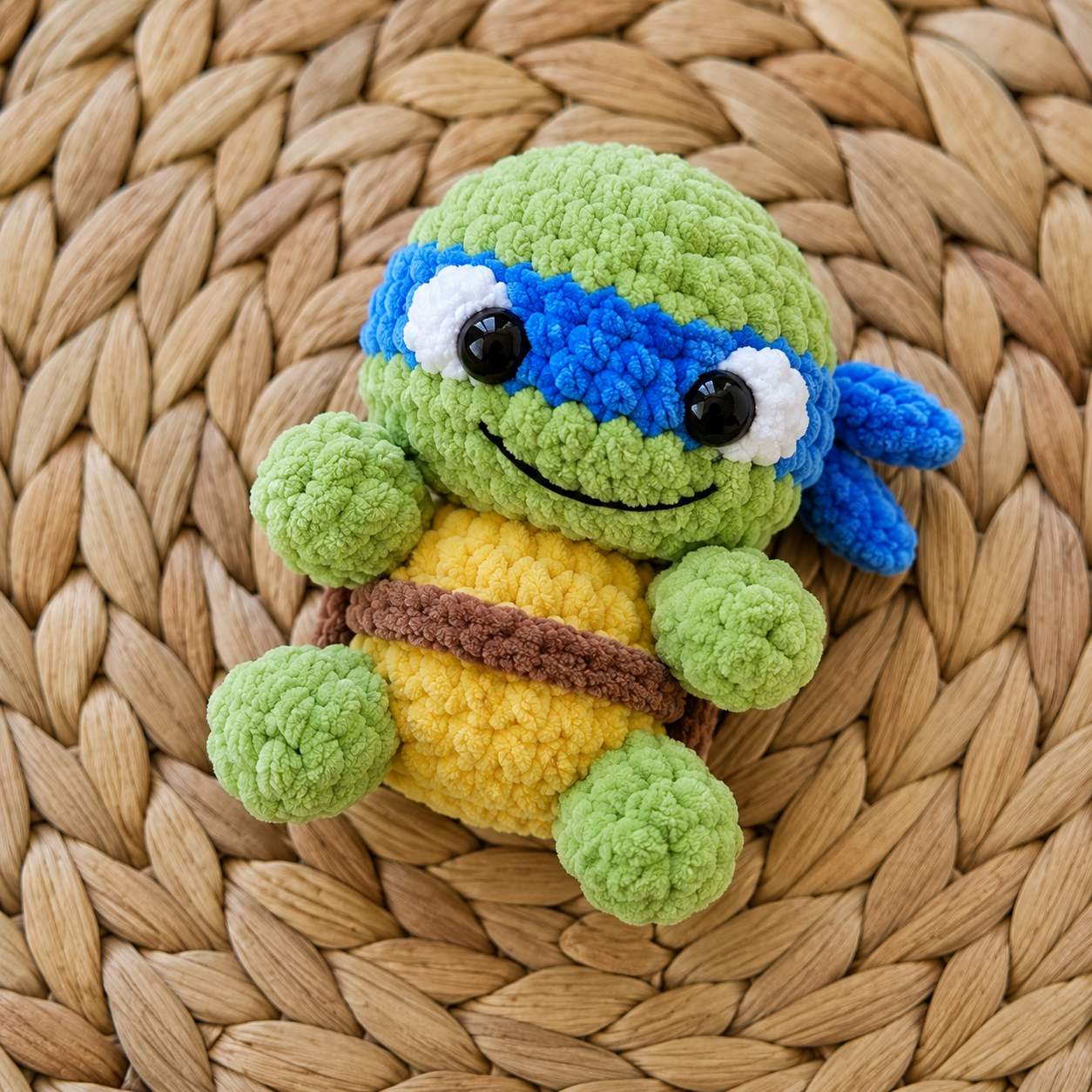 Ninja Turtle Crochet Pattern Bundle – PDF Download