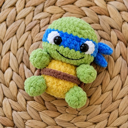 Ninja Turtle Crochet Pattern Bundle – PDF Download