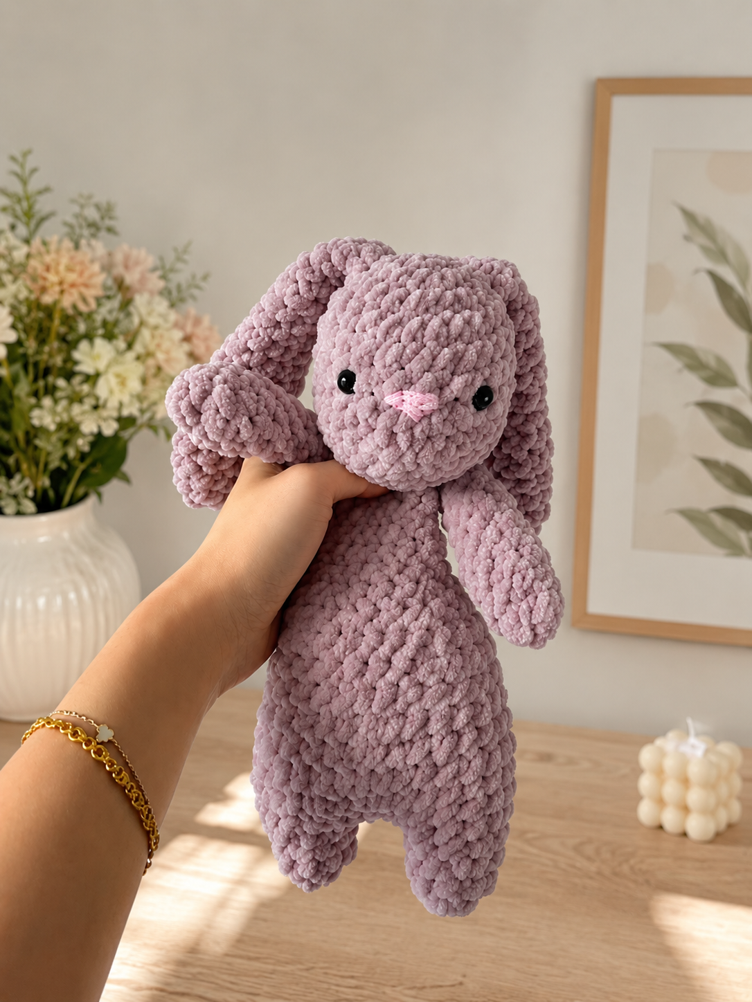 Floppy Bunny Crochet Pattern – PDF Download