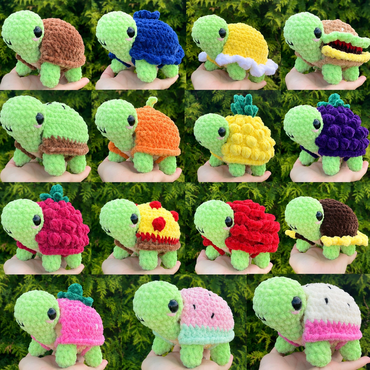 Crochet Turtle Shell PDF Pattern