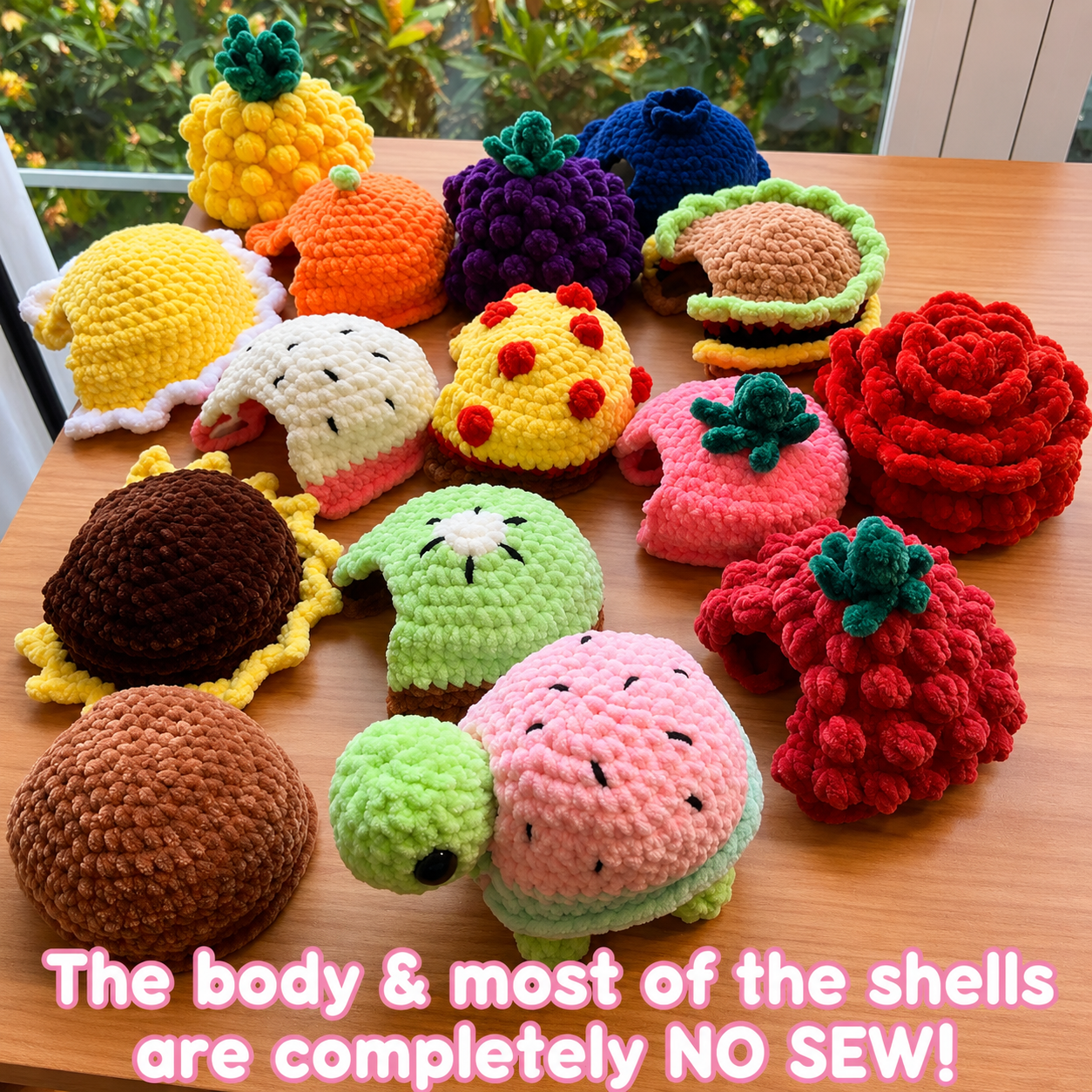 Crochet Turtle Shell PDF Pattern