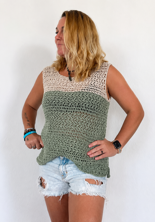 Solmira Crochet Top Pattern PDF-XS–3XL