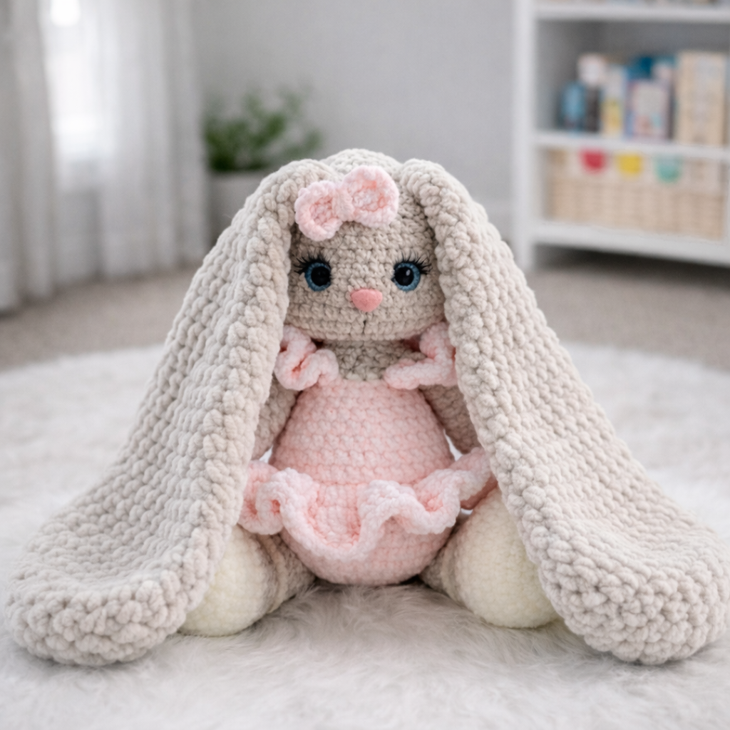 Mimi Bunny – Jouet en peluche au crochet