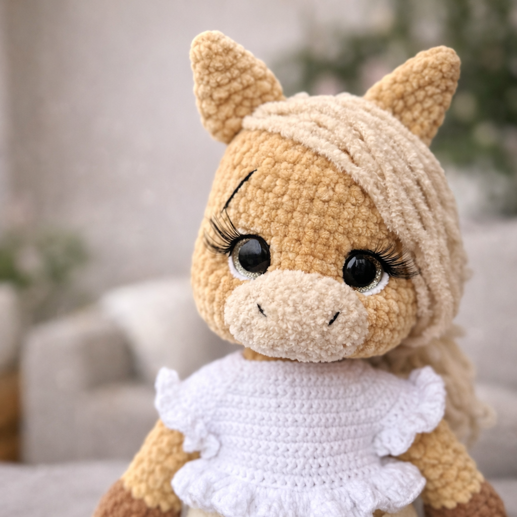 Enhjørning & Hest Hæklemønster – 2 i 1 Amigurumi PDF med Tøj