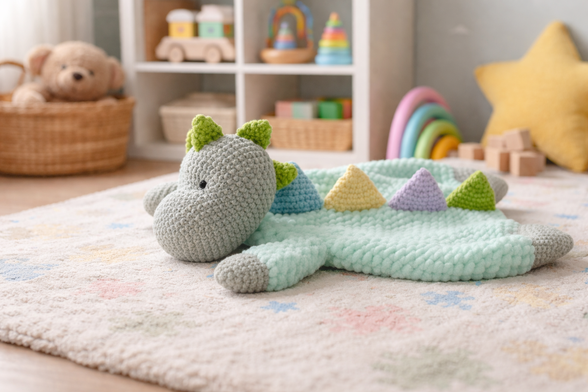 Dexter den Komfortable Dinosaur