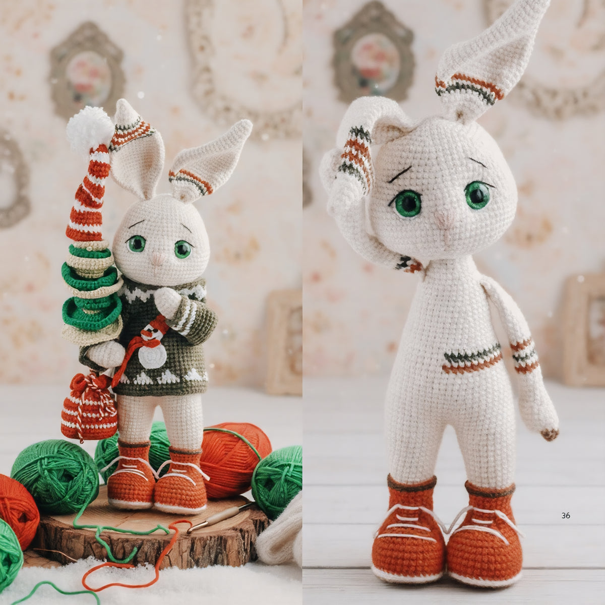 Patron Amigurumi Tommi le Lapin + tenue