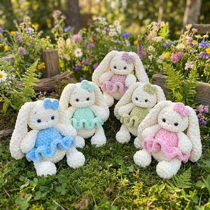 Mimi Bunny – Jouet en peluche au crochet